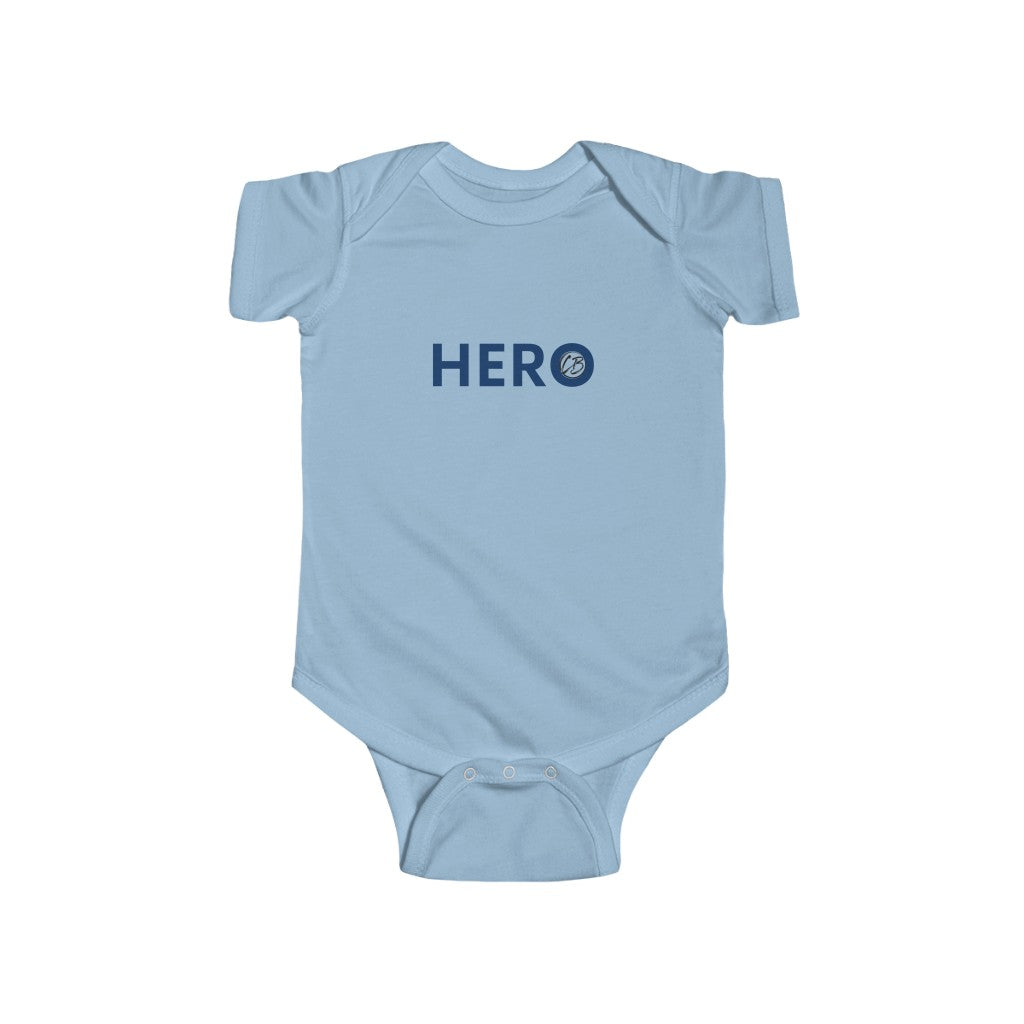 Infant Fine Jersey HERO Bodysuit