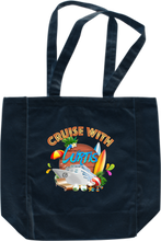 Load image into Gallery viewer, Cruise with Curtis Cotton Totebag