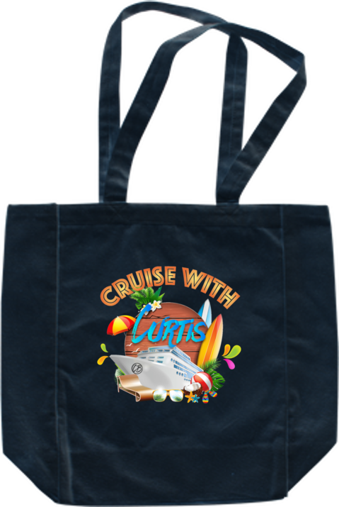 Cruise with Curtis Cotton Totebag