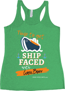 Ship Faced Ladies Tank