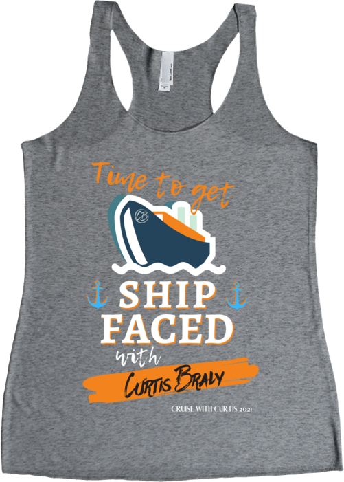 Ship Faced Ladies Tank