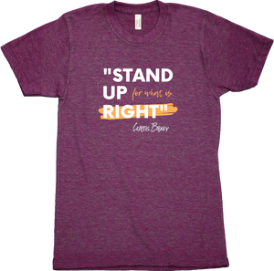 Stand Up 4 What is Right Tee